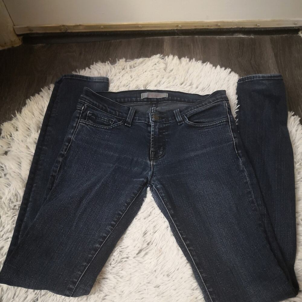 J Brand Pencil Leg Jeans No Size Tag Classic Casual Preppy Festival Rocker